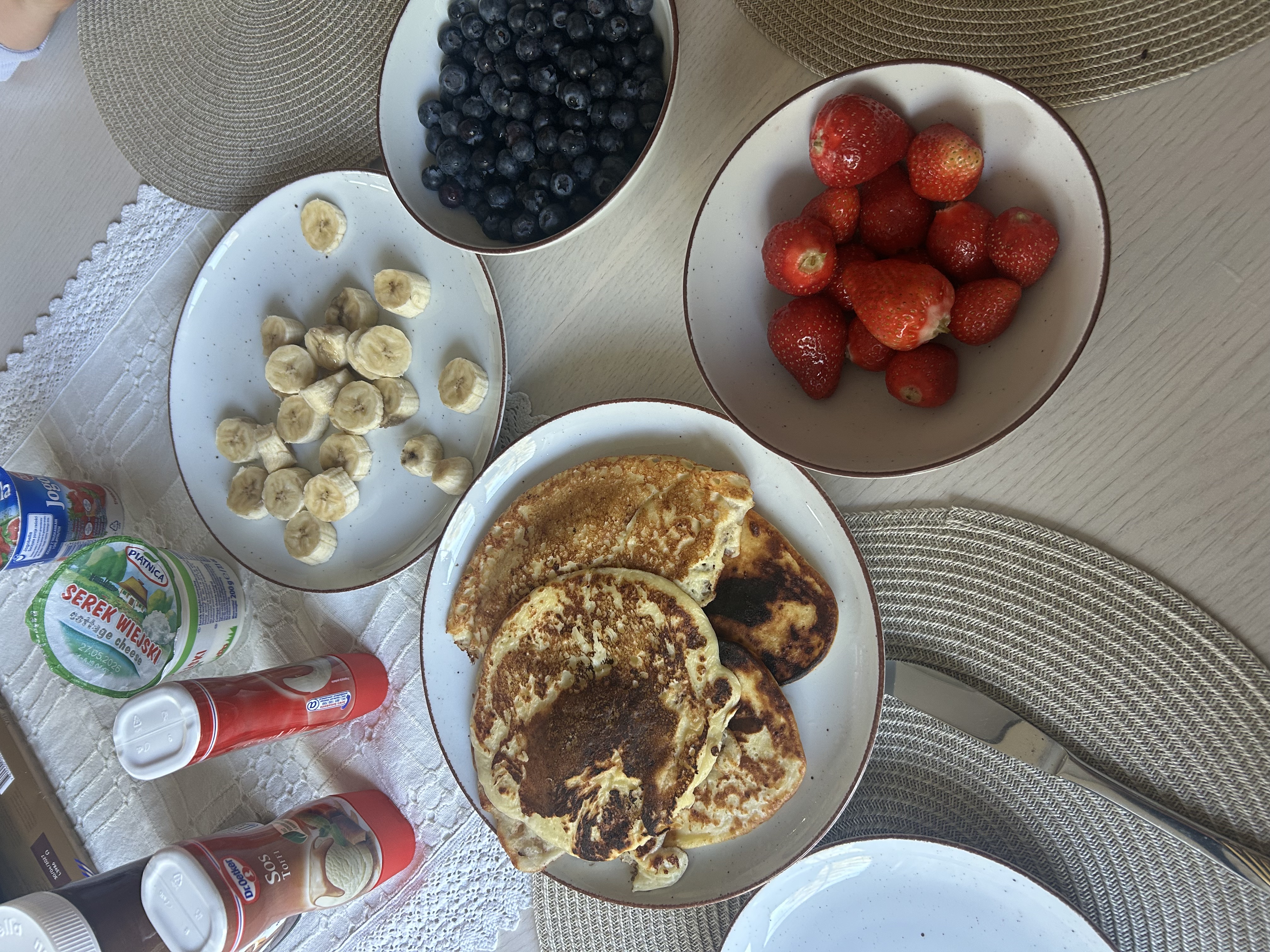 Pancakes with Cheese