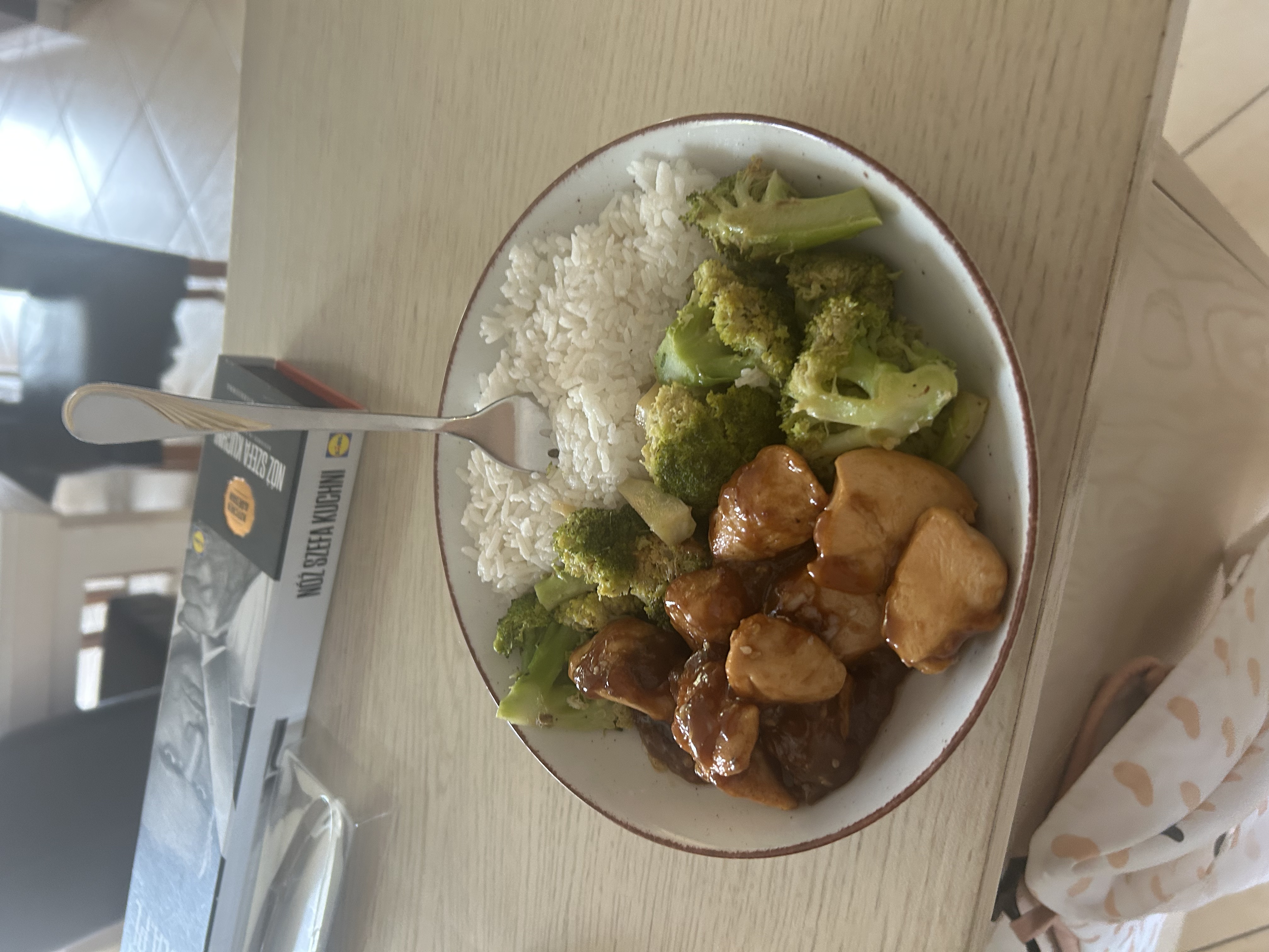 Chicken with Broccoli and Rice