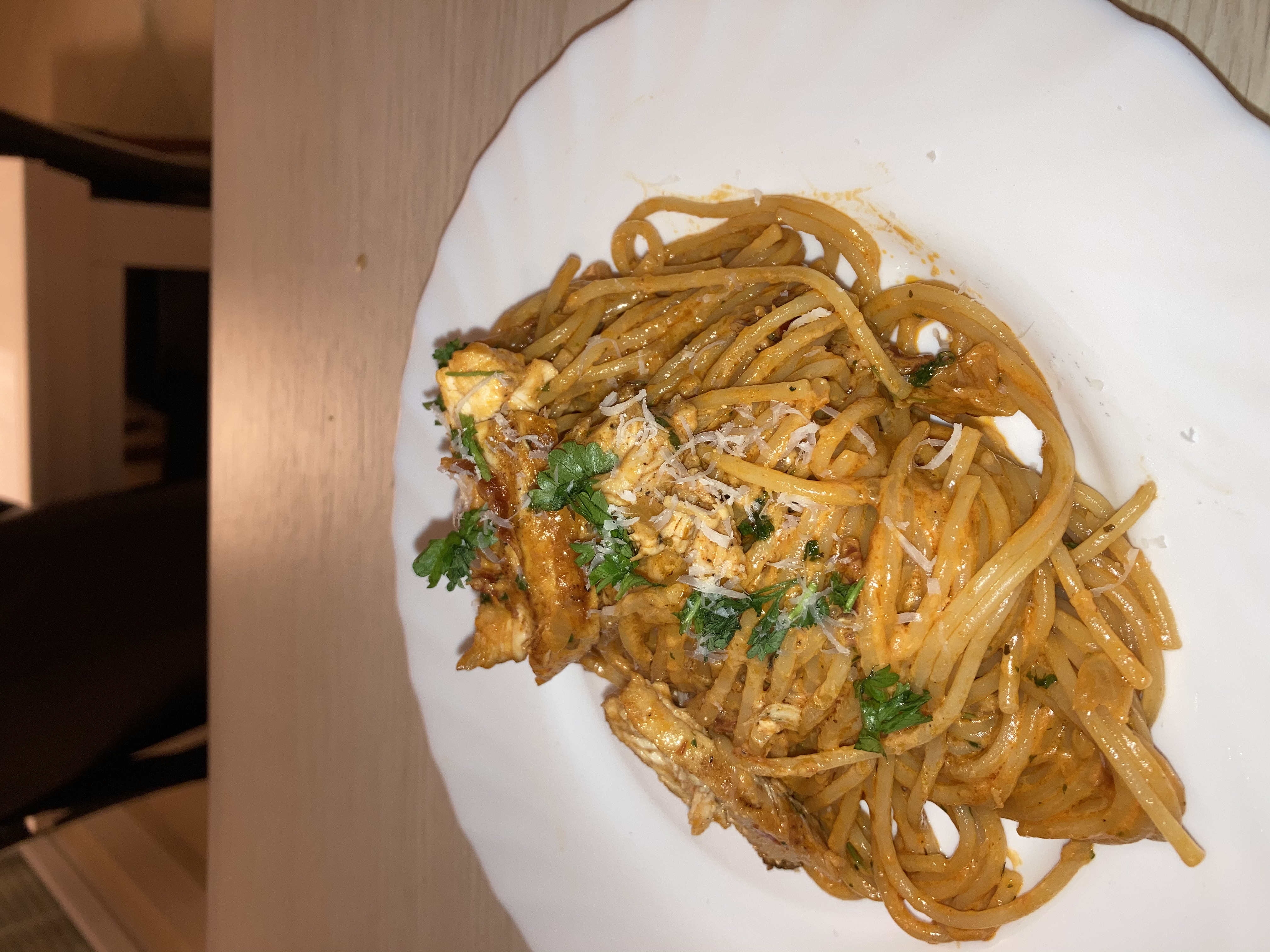 Spicy Chicken Pasta