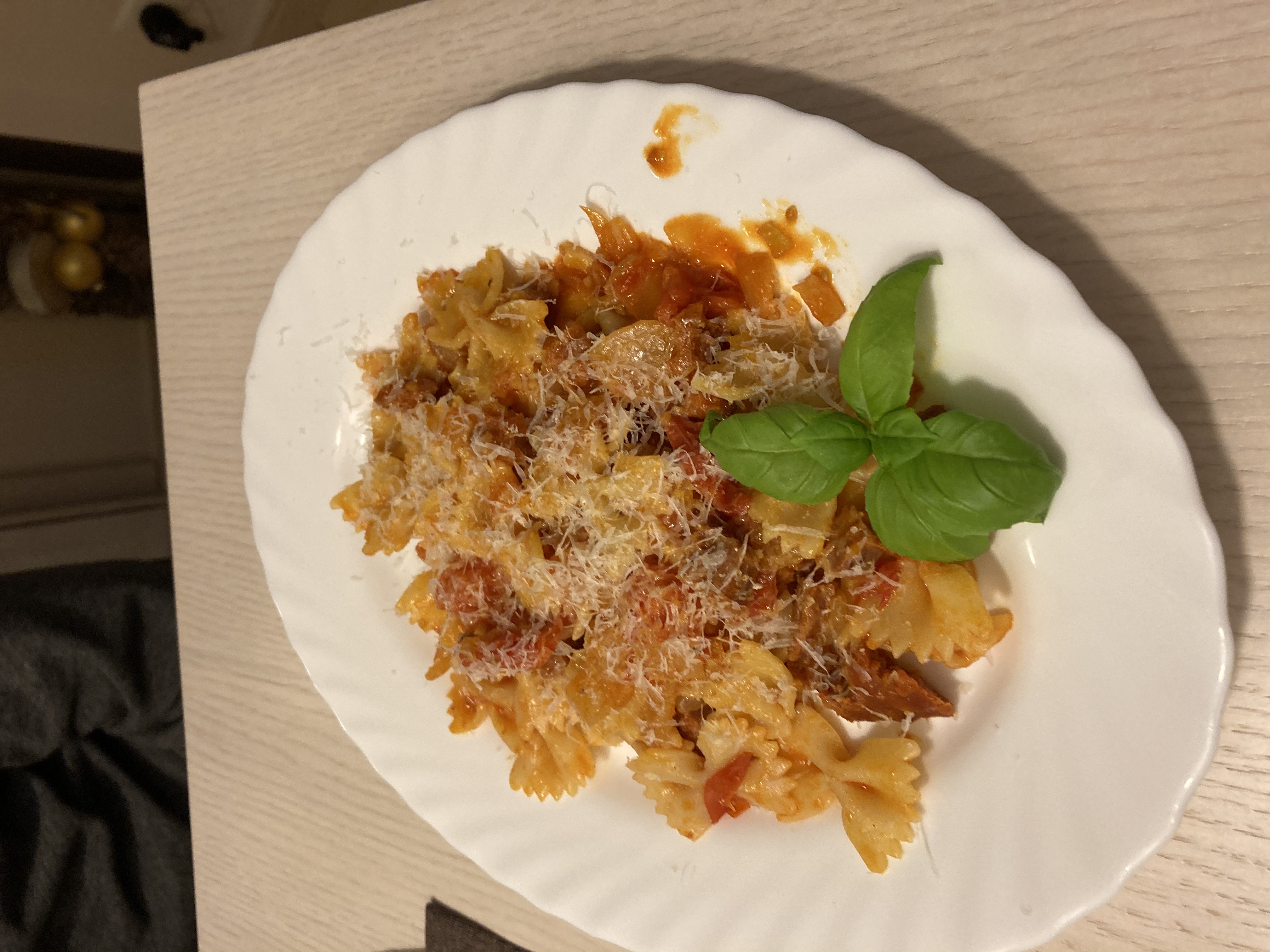 Tagliatelle with Quick Sausage Meat Bolognese
